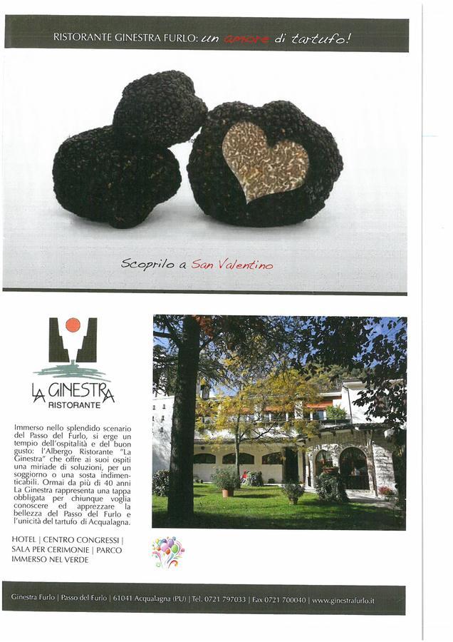 Hotel La Ginestra Acqualagna Luaran gambar